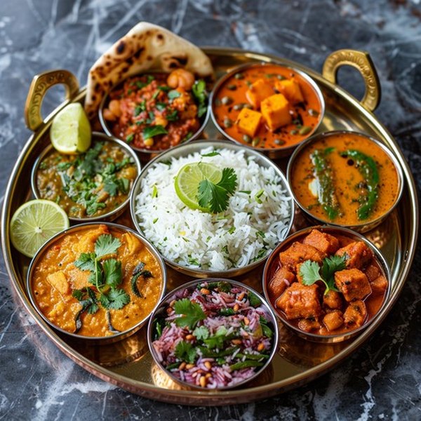 A selection of halaal dishes served at Izdara Rewards partner restaurants