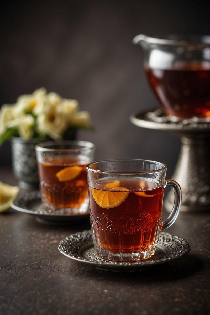 Traditional halaal tea at a partner venue